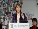 Rennes : discours de Martine Aubry