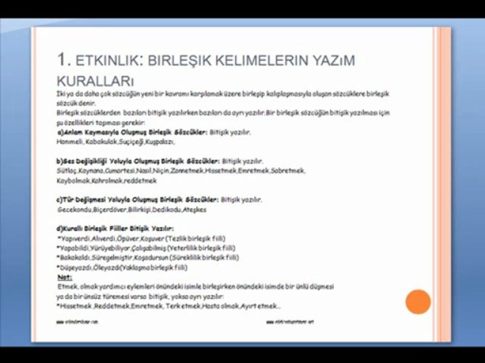 yzım krlları incleme sruları 1-2-3 ve 1. etkinlik
