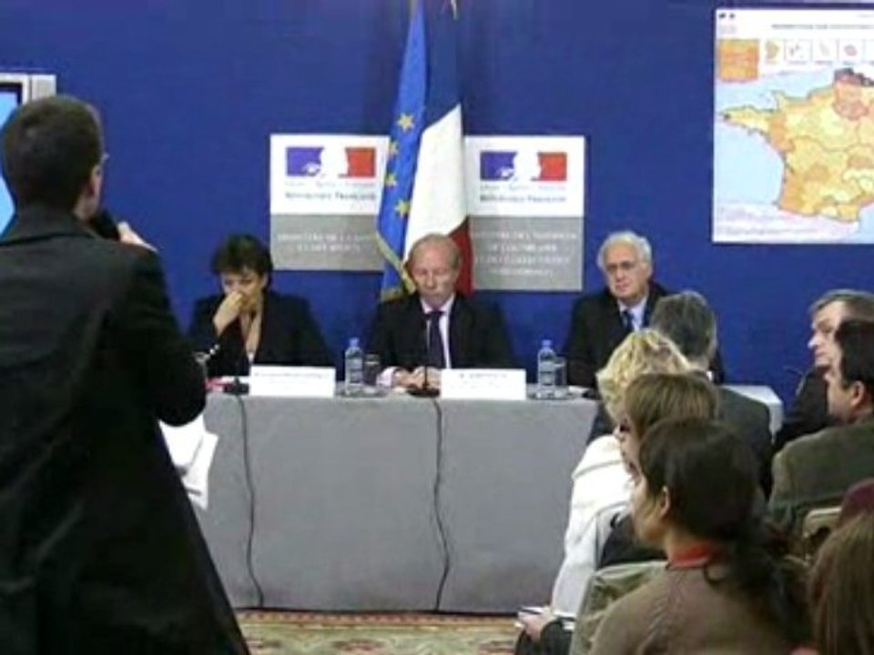 Conférence de presse Grippe A H1N1 du 3/12/09