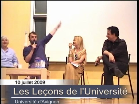 Les Leçons de l'Université 2009 - 10/07 - Pippo Delbono