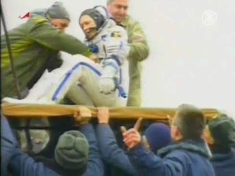 Экипаж МКС вернулся на землю