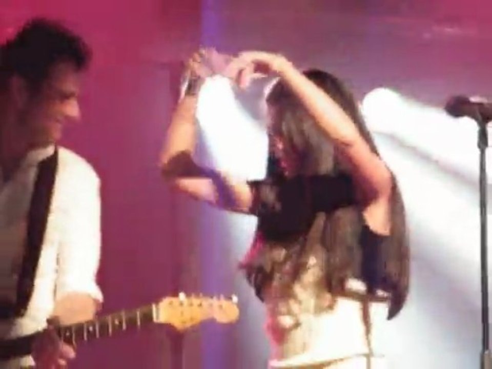 jenifer sur scene