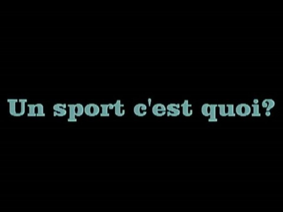 un sport c'est quoi?