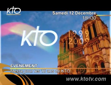 Messe pour les 10 ans de KTO