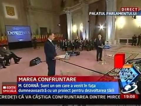 Marea Confruntare - Basescu-Geoana,cd1