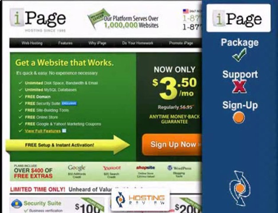 iPage review by Hosting-Review.com