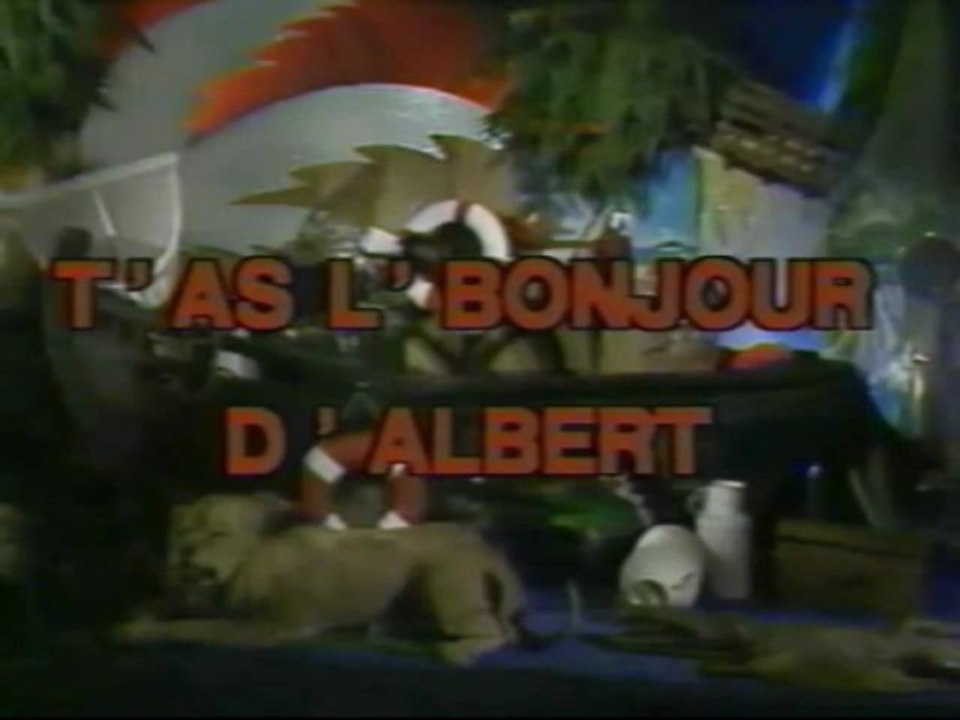 Générique T'as le bonjour d'albert