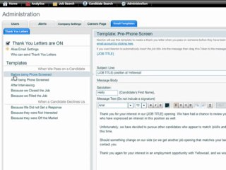Automated Rejection Letters