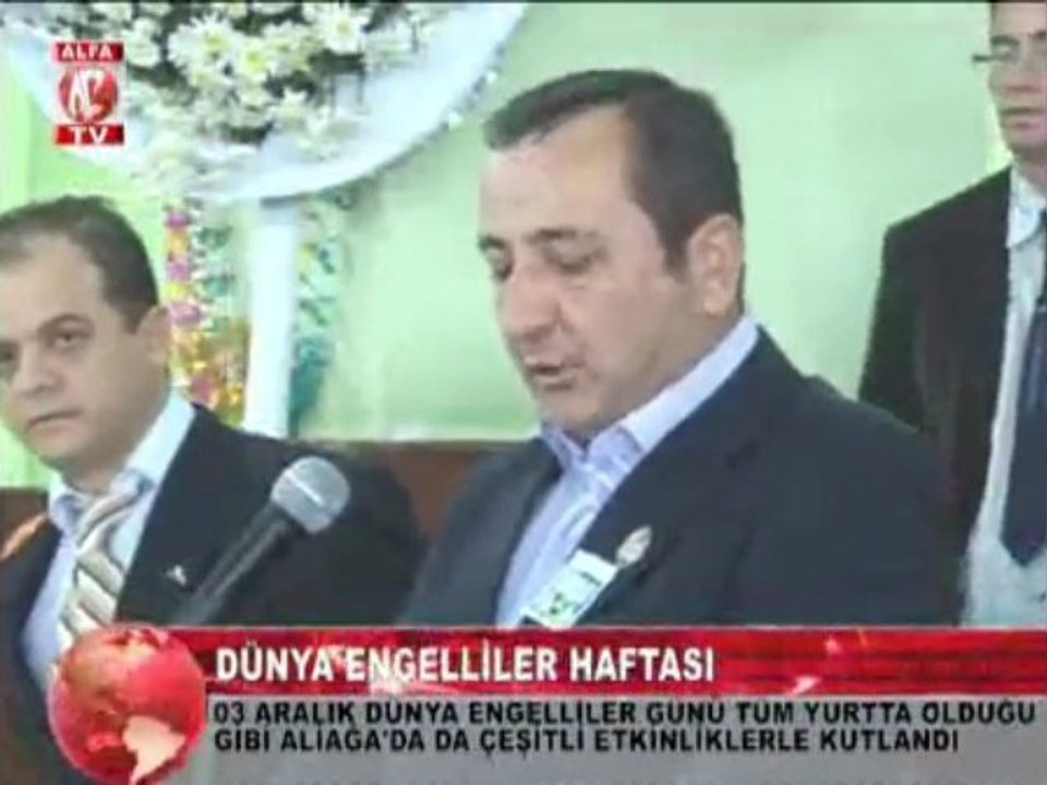 Aliağa'da engelliler günü kutlandı 1