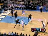 NBA Chris Andersen with a huge block during the second quart