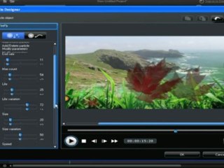 CyberLink PowerDirector 8 - Le Créateur de Particules
