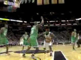 NBA The Big Ticket is big-timed by rookie DeJuan Blair.