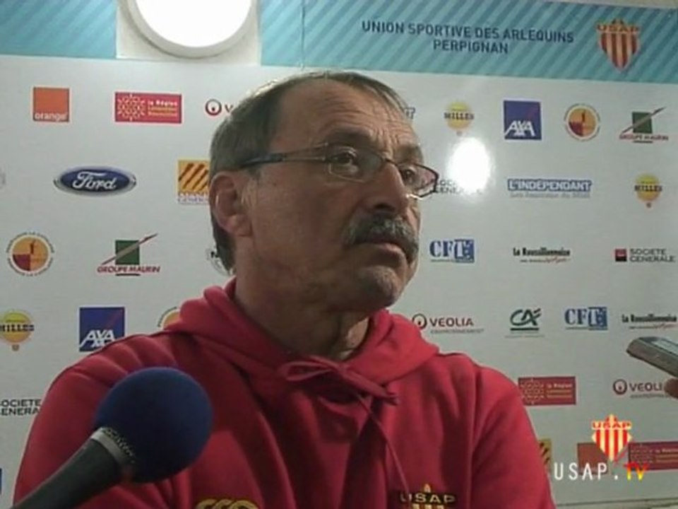 ITV d'avant match USAP MHRC
