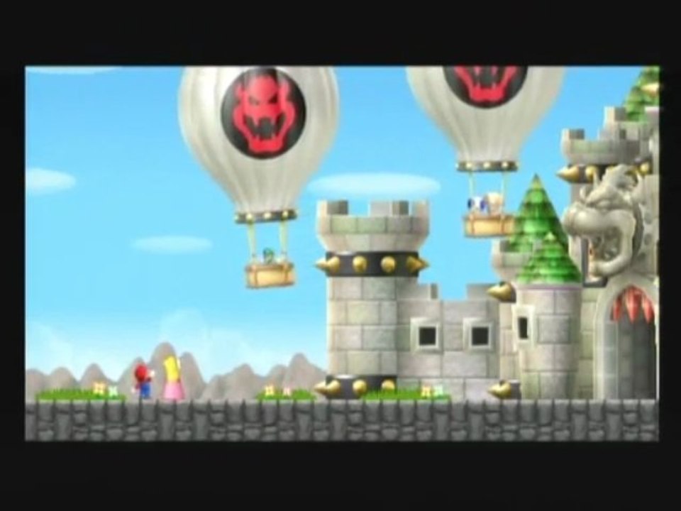 ニュー スーパーマリオ Wii クッパ戦＆エンディング