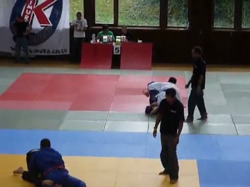 sam Morges European Championship 2009 first fight