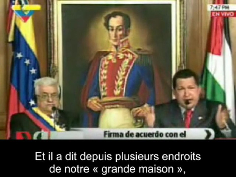 Chavez et la Palestine 1/2 Sous-titré fr