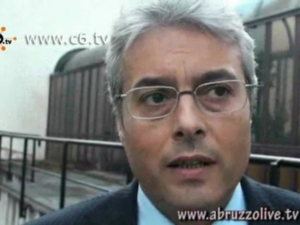 ''No al petrolio ''. Il Presidente della Regione Chiodi