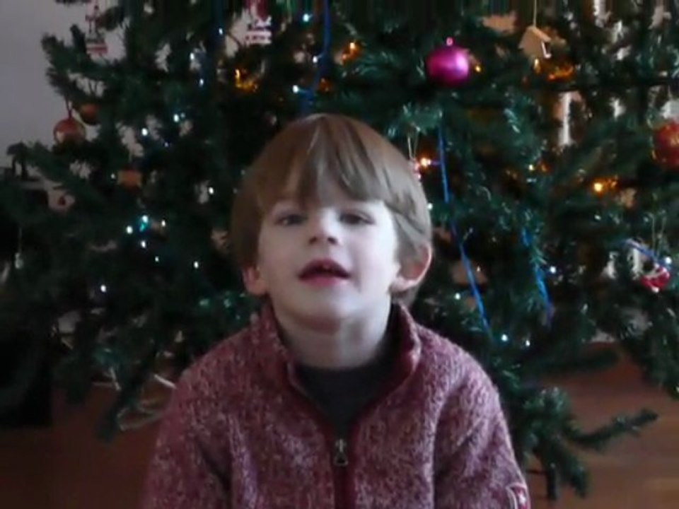 LOUP chant petit papa Noel 4-12-2009