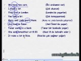 -Simple Present Tense Olumlu ders anlatımı videosu