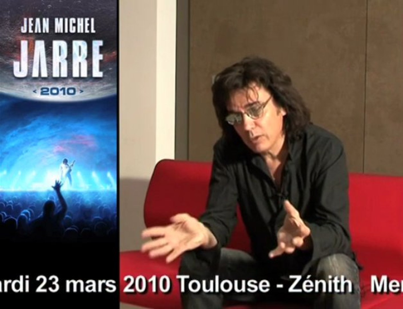 Jean-Michel Jarre en tournée en 2010 (La Boite Noire) - Vidéo Dailymotion