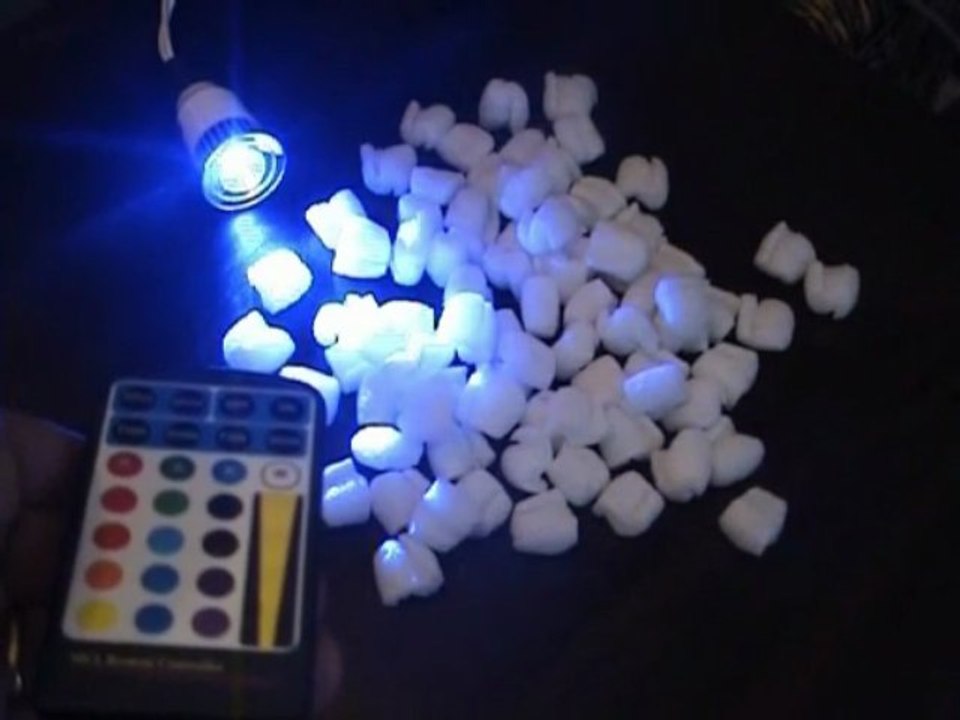 Spot RGB avec télécommande