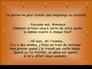LE VIEIL HOMME ET L'AUTRUCHE