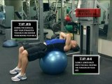 Ab Workout  | Swiss Ball Crunches
