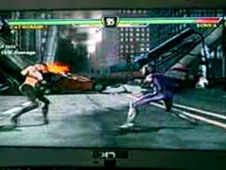 Mortal Kombat VS DC- Catwoman VS Sonya