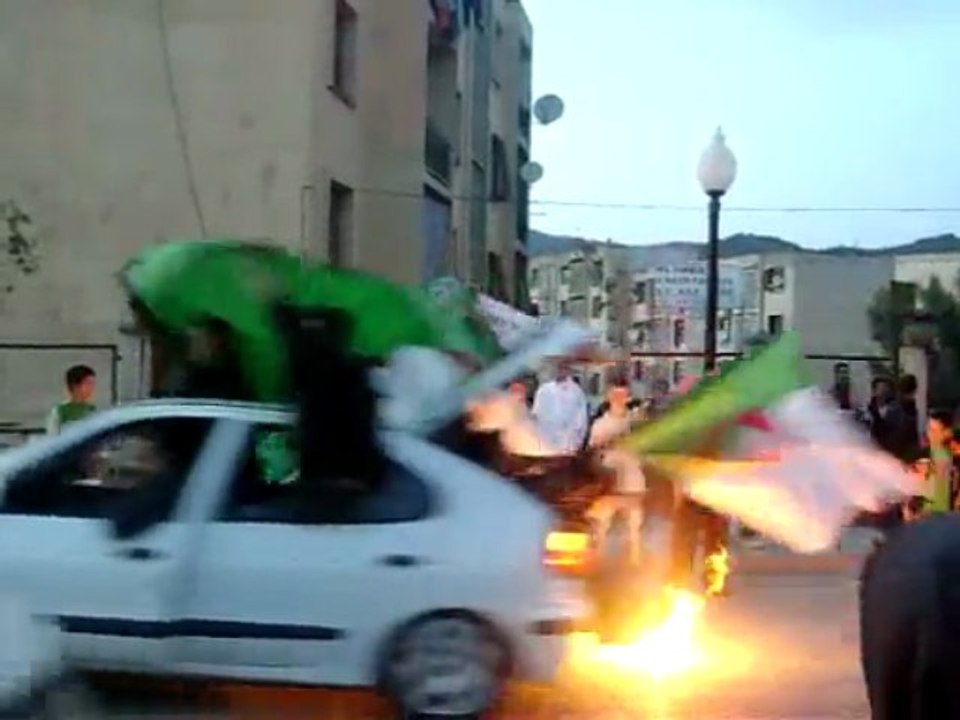 Algerie Egypte 2009 ( ouadhias avant le match du 13/11/2009)