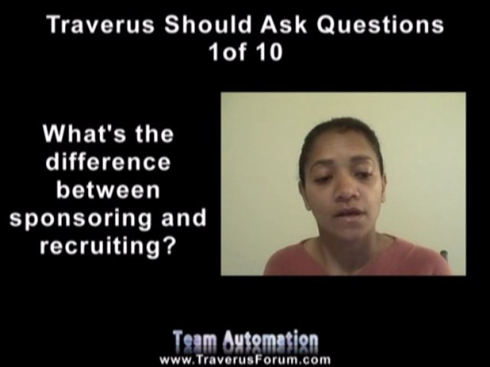 Traverus Questions You Should Ask 1of10