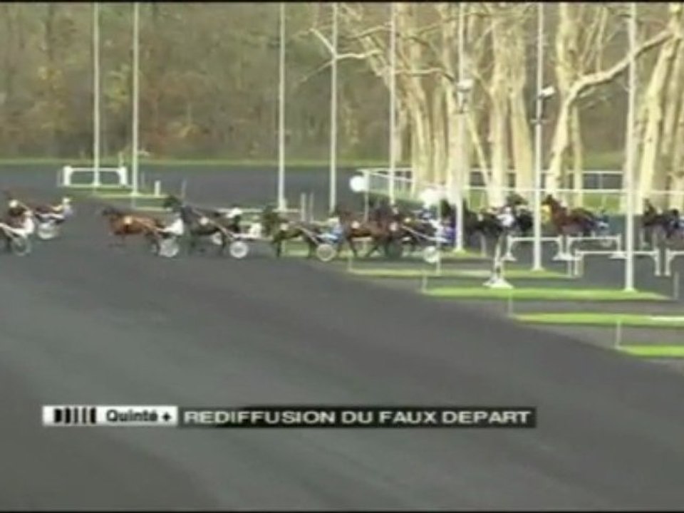VINCENNES Jeudi 3 décembre 2009 Prix des Landes