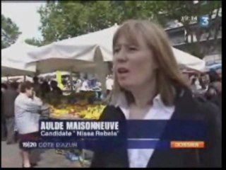 Cantonale du 3/05/09 : Nissa Rebela sur France 3