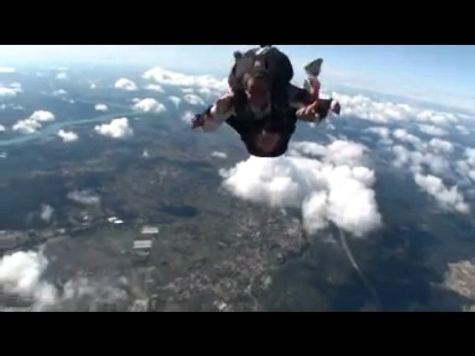 Saut en parachute Ada et Alex à Pujault