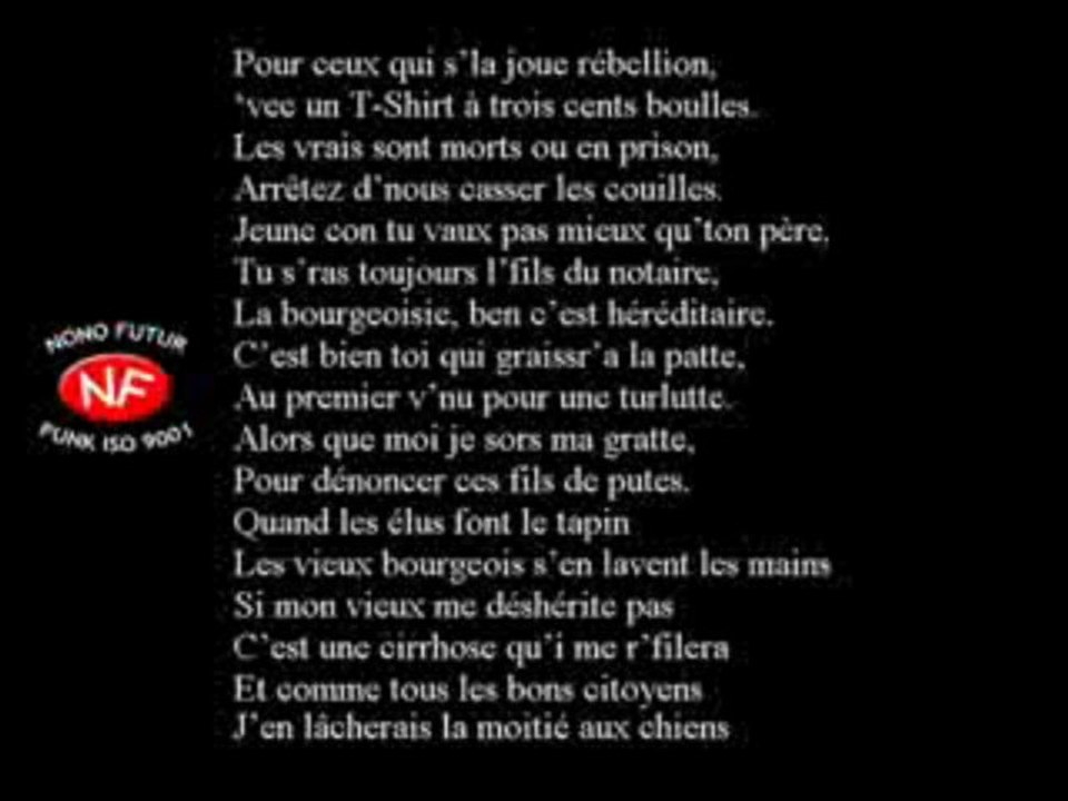 Nono Futur - Où c’est qu’j’ai mis mon pistolet à eau