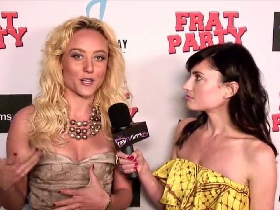 Lauren Mayhew * Frat Party Premiere * RealTVfilms