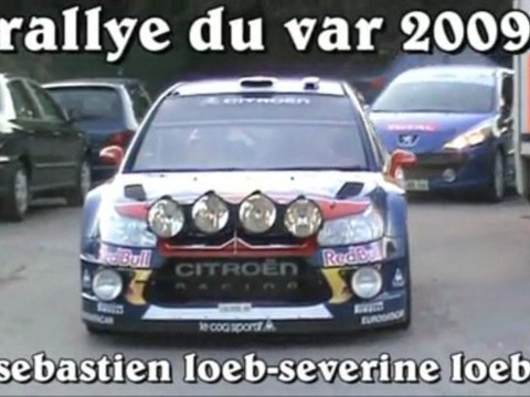 sebastien loeb au rallye du var 2009
