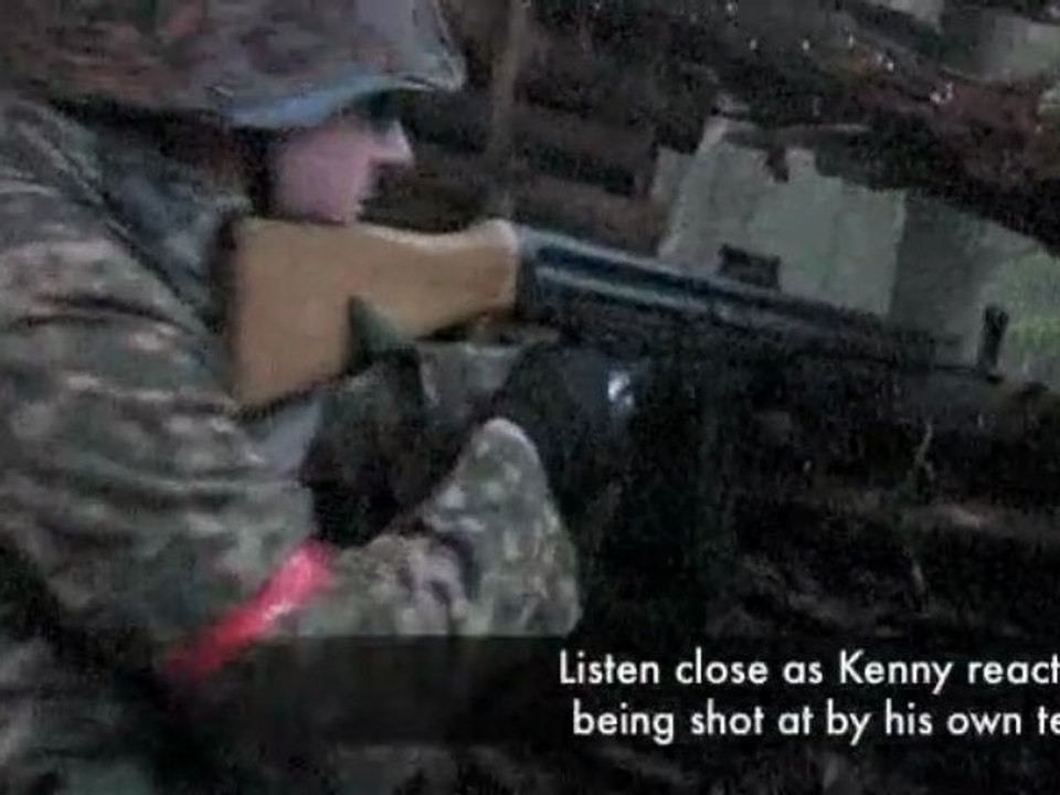 POW AIRSOFT GAMES ACTION SCOTLAND 2010 TACHYON XC HEADCAM