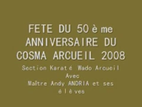 karaté Wado WIFK Cosma Arcueil