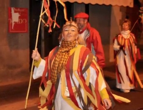 AGDE - 2009 - La descente aux flambeaux du TÉLÉTHON 2009 fût un succès