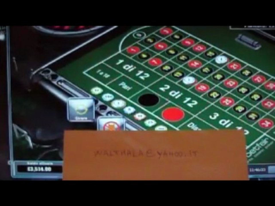 METODO SISTEMA TECNICA ROULETTE NUMERO PIENO NUMERI PIENI