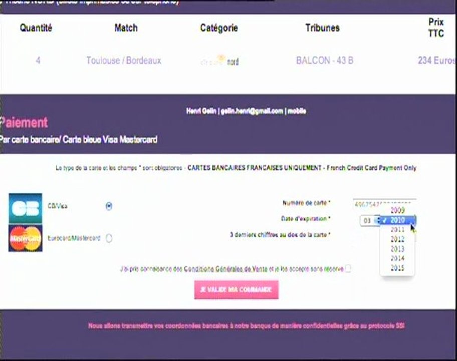 Tutoriel billets imprimables
