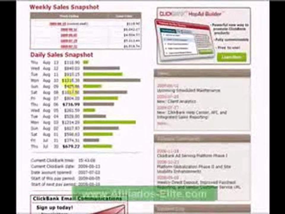 Afiliados Elite Funciona? Prueba De ganancias