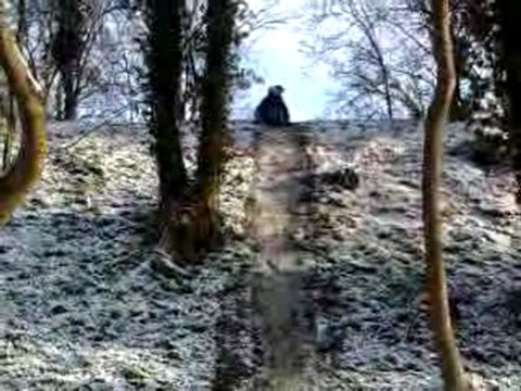 Maubeuge : Session Remparts Dessente neige à deux