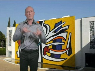 Visite en LSF du musée Fernand Léger de Biot