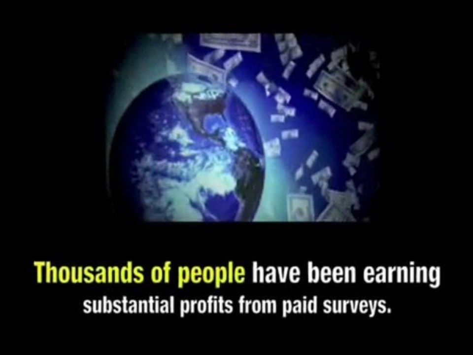 Paid Survey Taking
