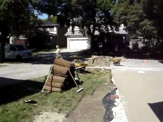 Interlock Driveway Installation of polymeric sand