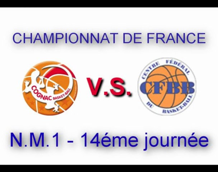 Cognac B.B. vs Centre Fédéral B.B.