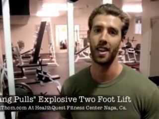 "Hang Pulls" Improve Explosiveness Off Two Feet!