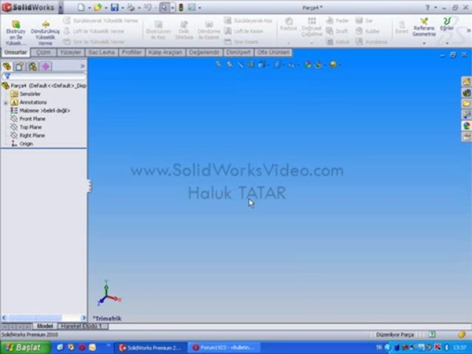 Solidworks 2010 Görsel Eğitim www.alintiyap.net