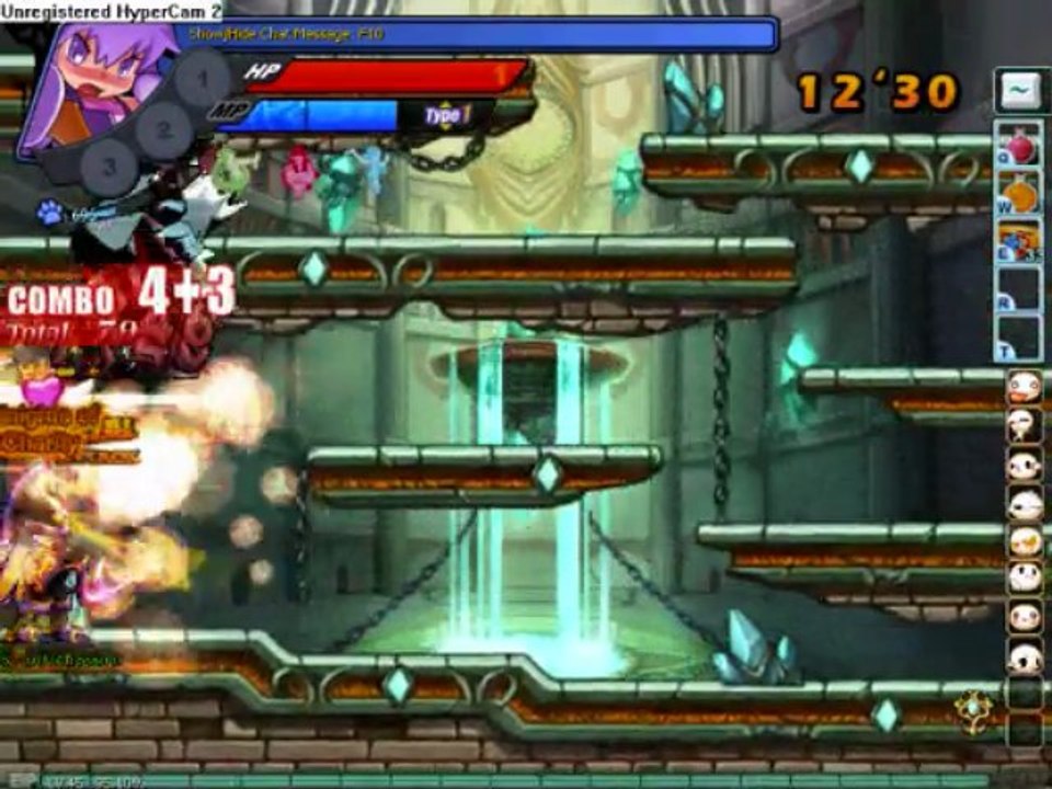 Grand Chase - Temple of Cuatal Arme Warlock Solo part 2